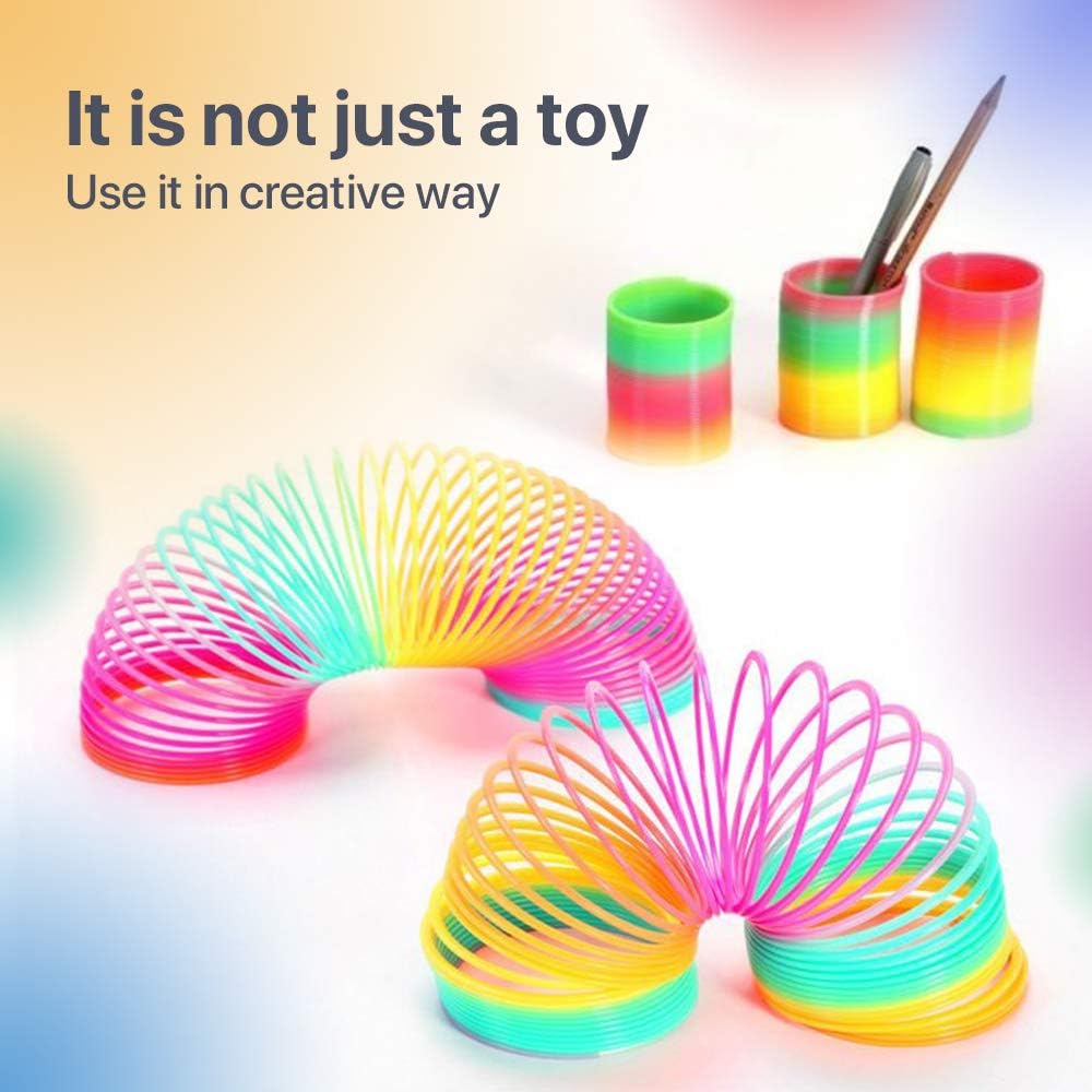 MAGIC RAINBOW ELASTIC RING TOY