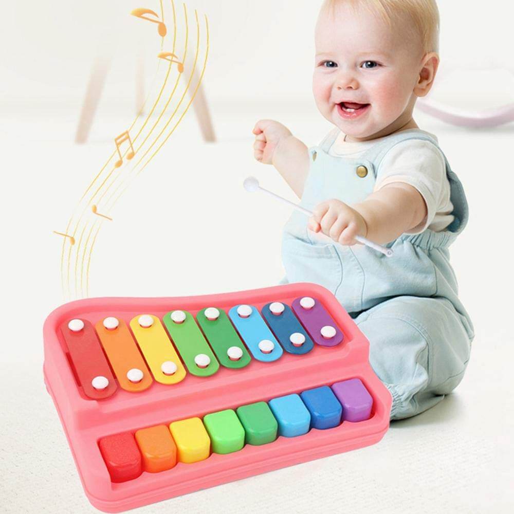 2 IN 1 XYLOPHONE & PIANO MUSICAL INSTRUMENT