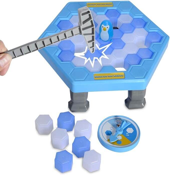 KNOCK ICE CUBE PER SALVARE PENGUIN TRAP GAME