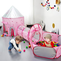 Thumbnail for 3 IN 1 POP UP TENT PLAY TUNNEL HOUSE
