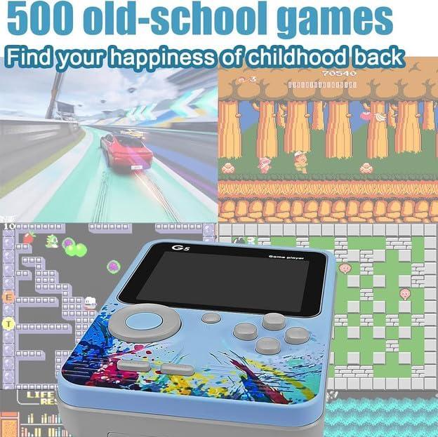 NEW CLASSIC 500 IN 1 G5 Retro GAME CONSOLE