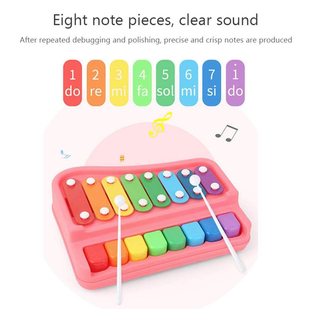 2 IN 1 XYLOPHONE & PIANO MUSICAL INSTRUMENT