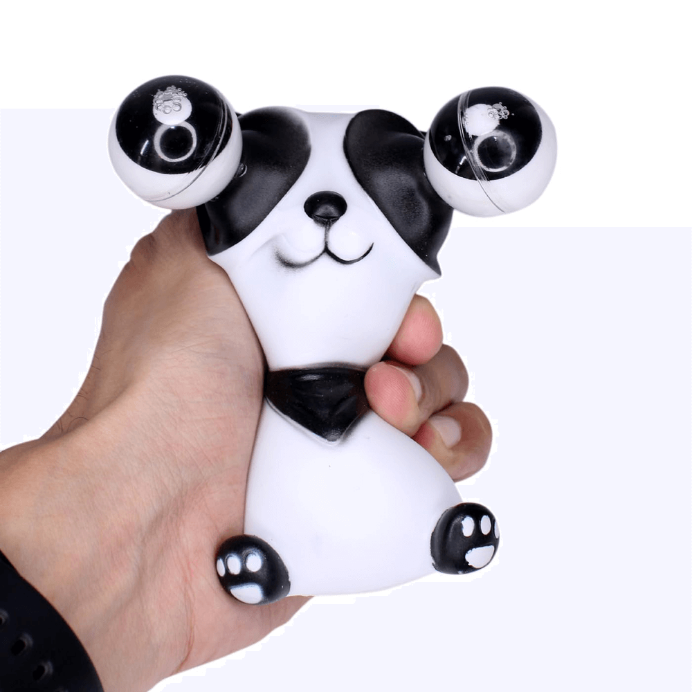 PANDA POPPING OUT EYES SQUEEZE TOY