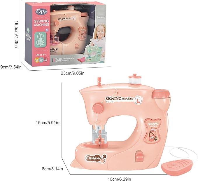 DIY PRETEND PLAY ELECTRIC SEWING MACHINE