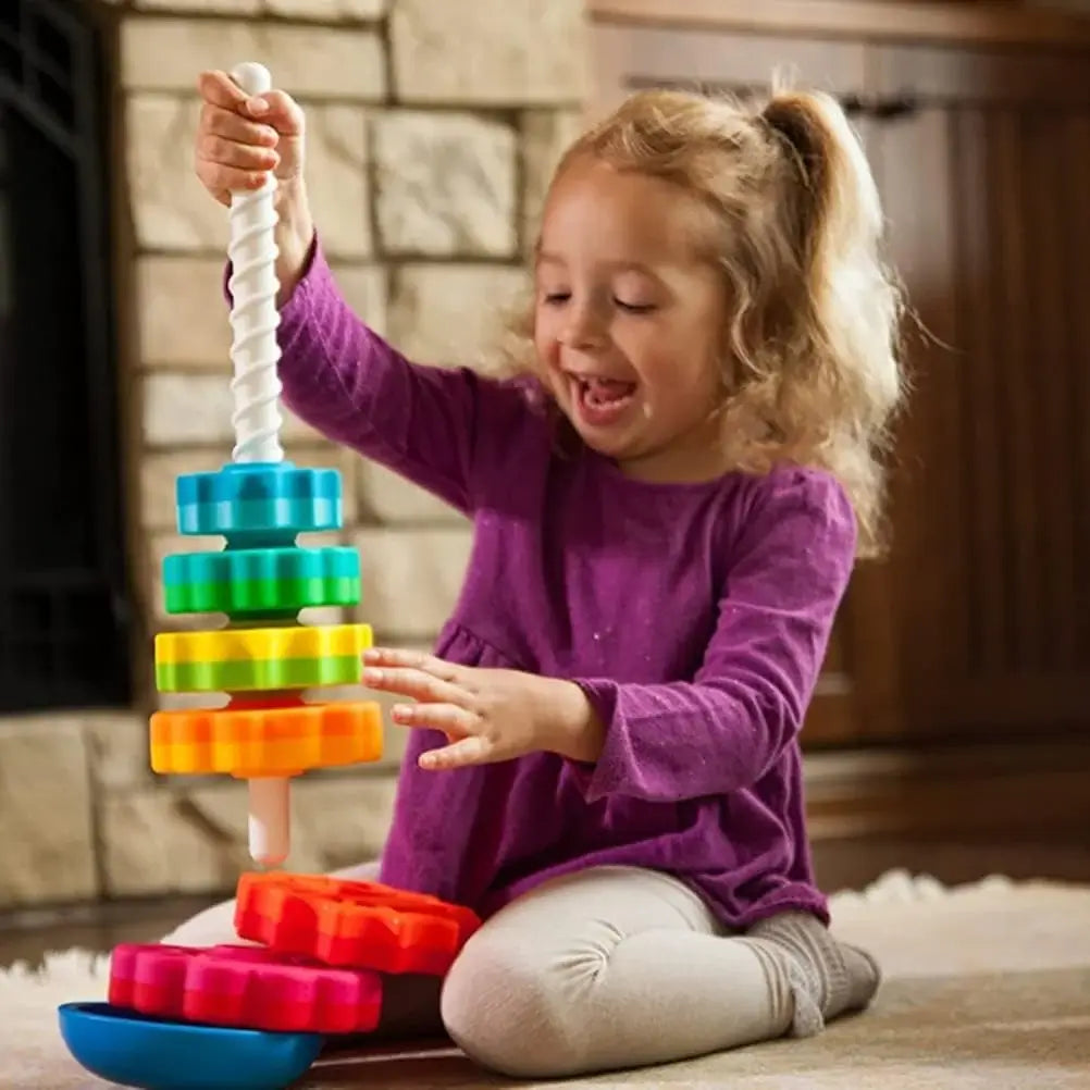 6 STAGES RAINBOW STACKING TOWER