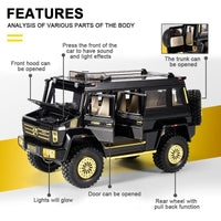 Thumbnail for 1:24 MERCEDES UNIMOG U5000 ALLOY DIECAST MODEL