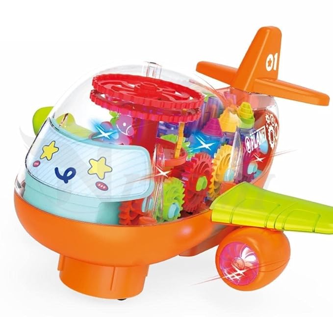 BABY AIRPLANE TOY WITH LIGHT AND MUSIC