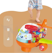 Thumbnail for BABY AIRPLANE TOY WITH LIGHT AND MUSIC