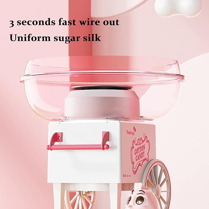 DIY AUTOMATIC COTTON CANDY MAKER TOY