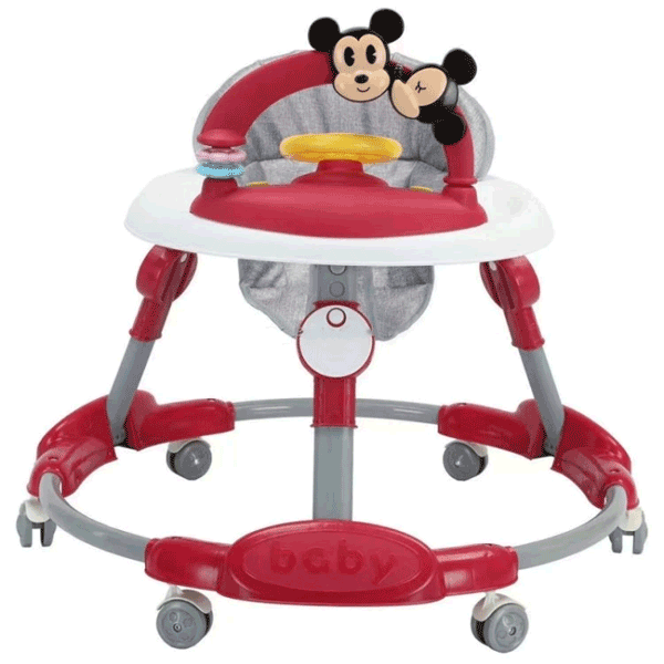 FIBER MICKEY ROUND BABY WALKER FOLDABLE