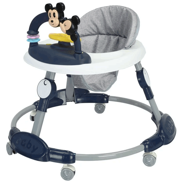 FIBER MICKEY ROUND BABY WALKER FOLDABLE