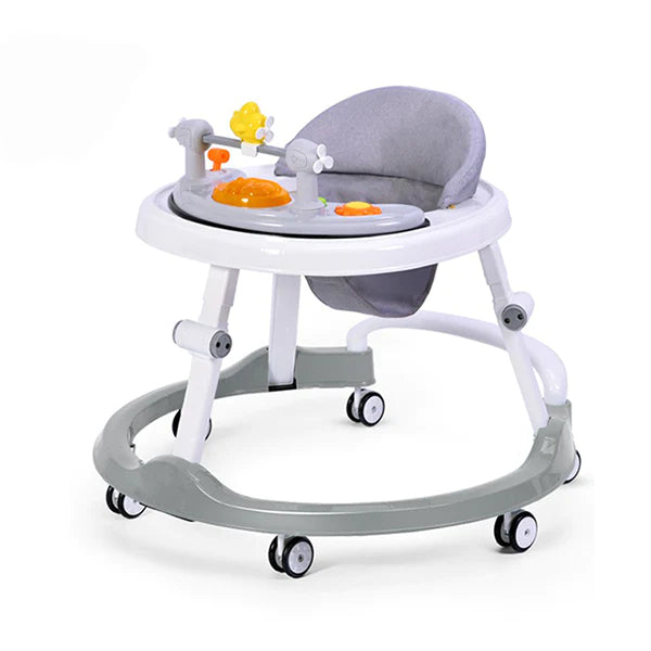 COMPACT FOLDABLE BABY WALKER WITH HEIGHT ADJUSTABLE