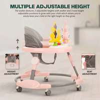 Thumbnail for ROUND STYLE BABY WALKER WITH HEIGHT ADJUSTABLE