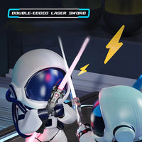 Thumbnail for RAINBOW TELESCOPIC EXTENDABLE LASER SWORD