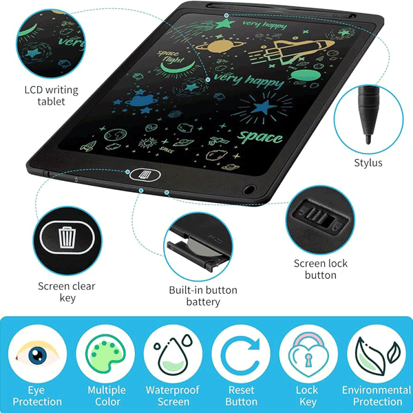 6.5 INCH WRITING TABLET DOODLE SCRIBBLER BOARD