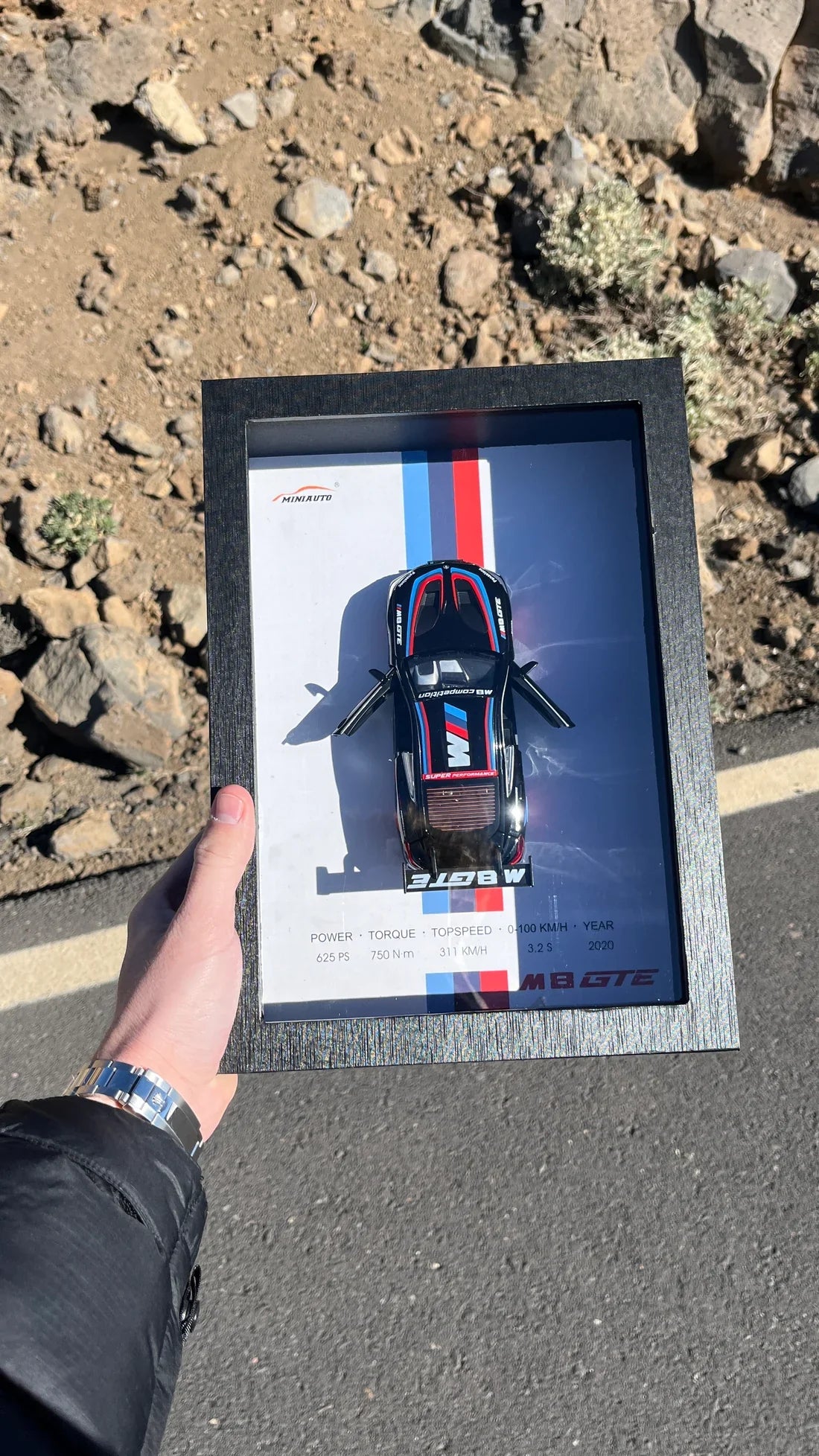 1:32 BMW M8 GTE METAL DEICAST MODEL