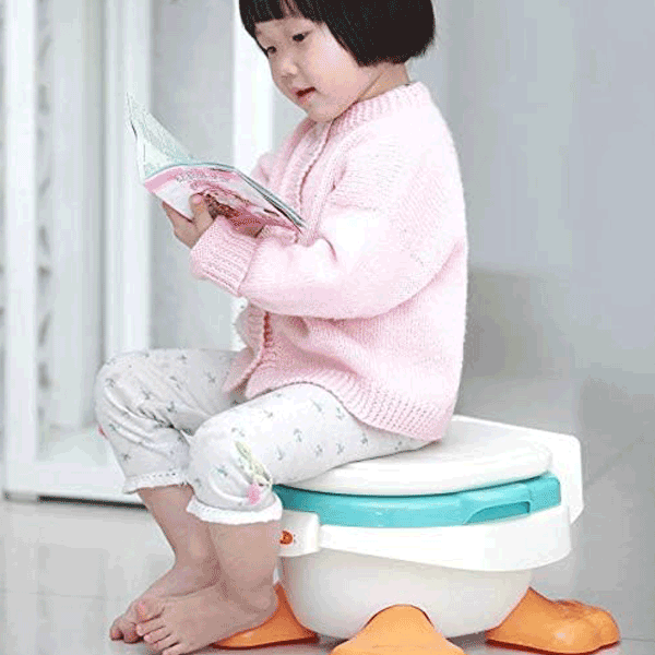 A+B KIDS & BABIES POTTY SEAT AND TRAINER DUCK STYLE