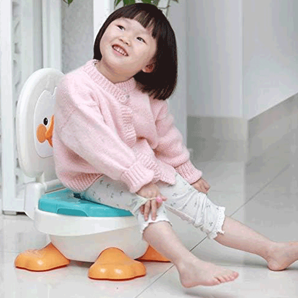 A+B KIDS & BABIES POTTY SEAT AND TRAINER DUCK STYLE