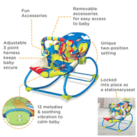 Thumbnail for MASTELA 2 IN 1 BABY BOUNCER  & EASY  CHAIR FOR KIDS