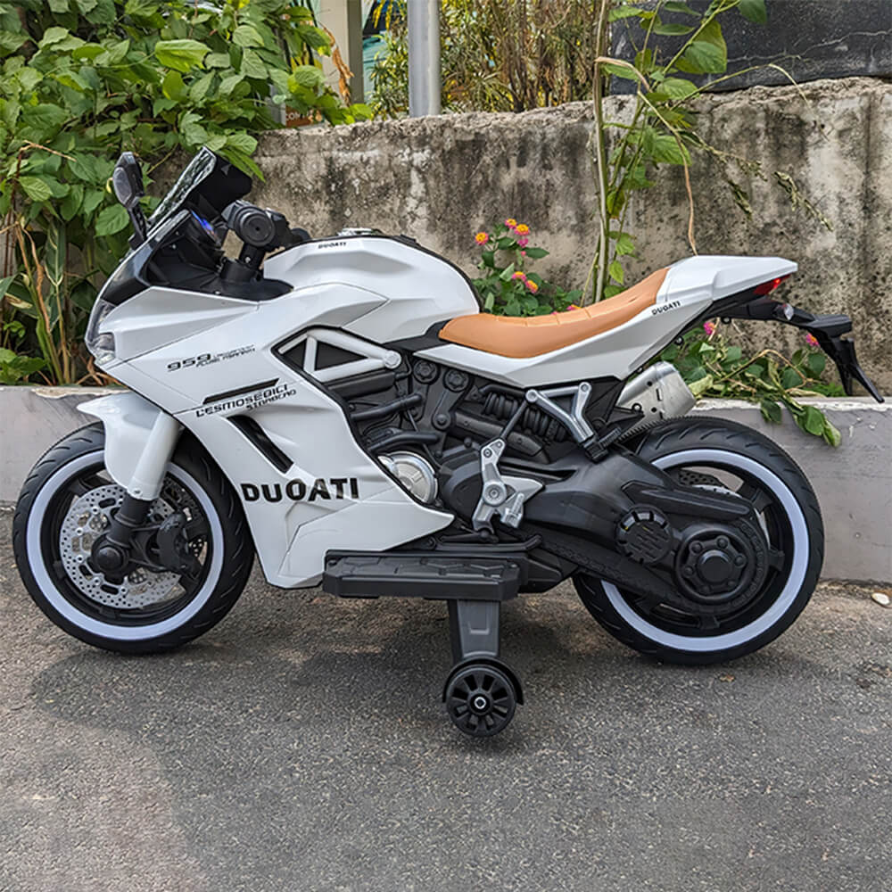 KIDS DUCATI 959 BATTERY OPERATED ELECTRIC RIDE ON BIKE