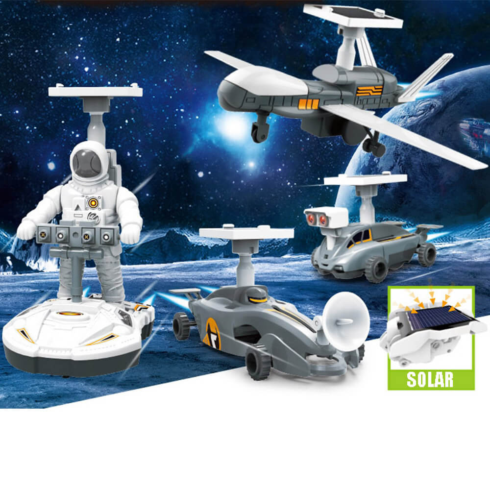 4 IN 1 SOLAR POWER SPACE EXPLORATION FLEET