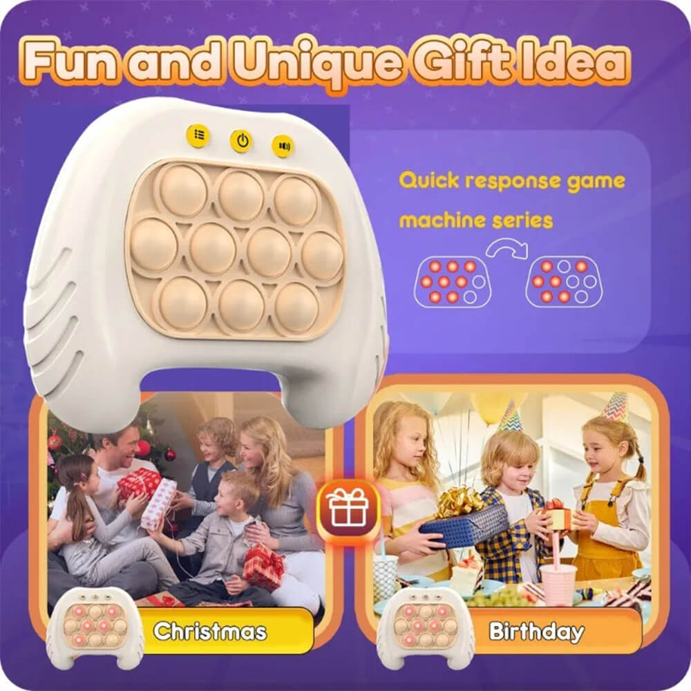 QUICK PUSH POP IT GAME CONSOLE - 200 LEVELS