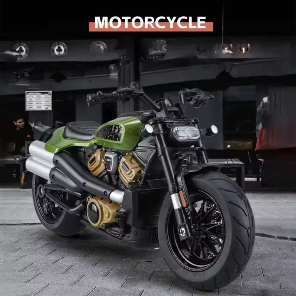 1:12 HARLEY SPORTSTER S ALLOY DIECAST MODEL