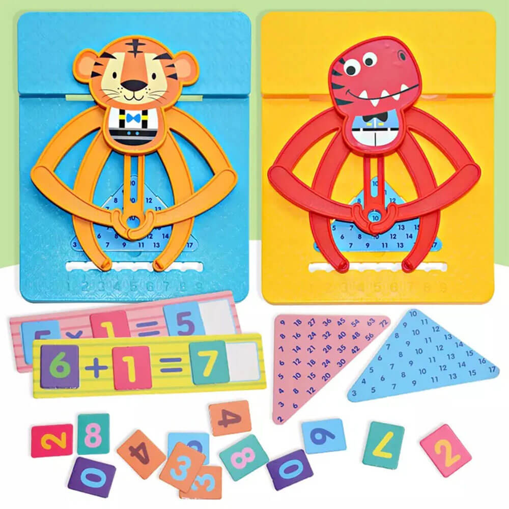 STUDY HARD MATH TIGER EDUCATIONAL GAME