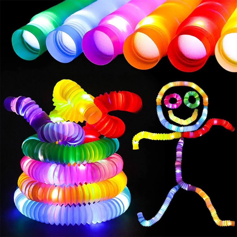 PACK OF 2 LED STRETCH TUBES FOR KIDS