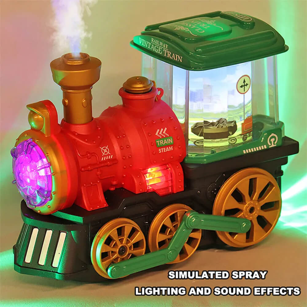 MUSICAL SPRAY ELECTRIC TRAIN TOY