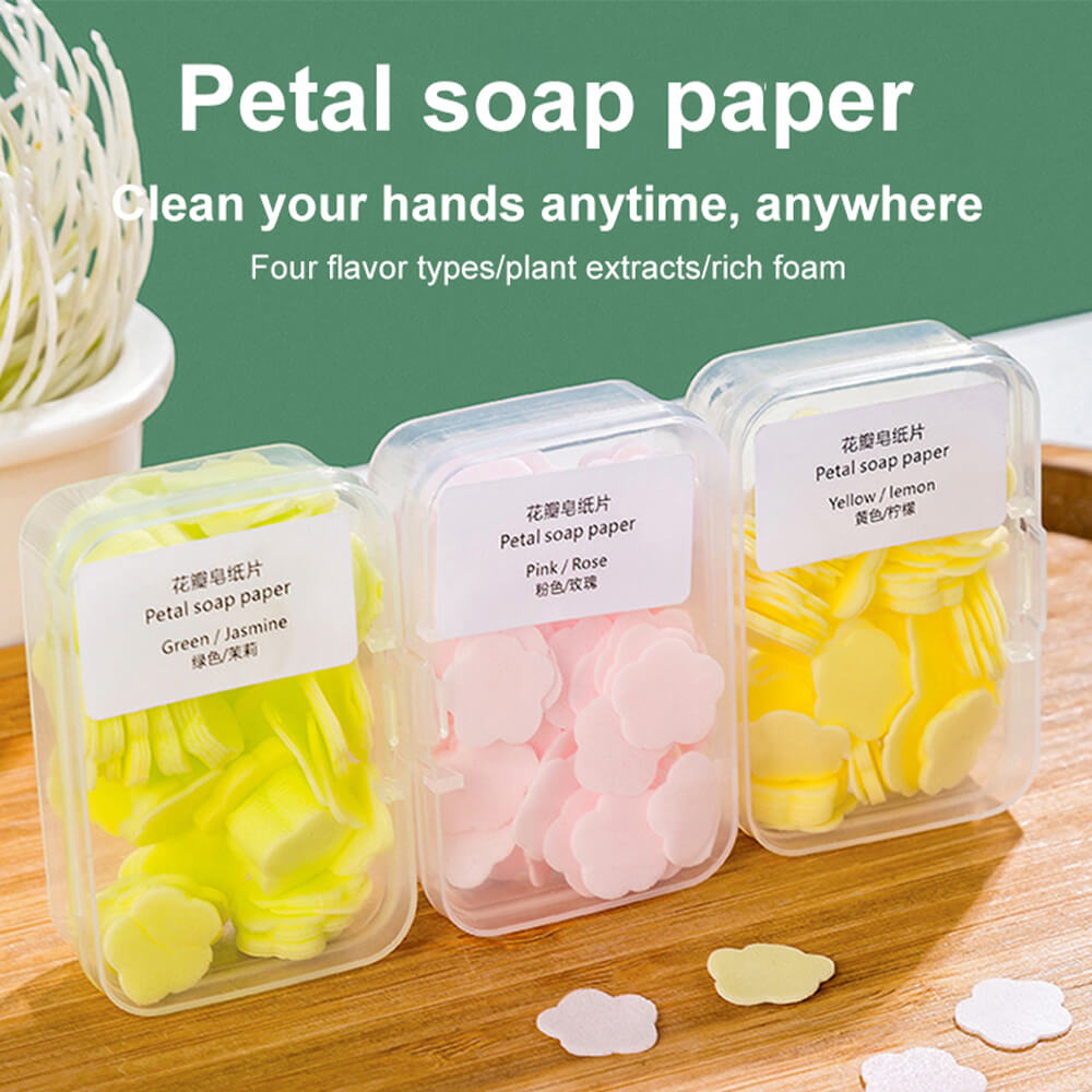 PACK OF 2 - DISPOSABLE CUTE MINI HAND SOAP