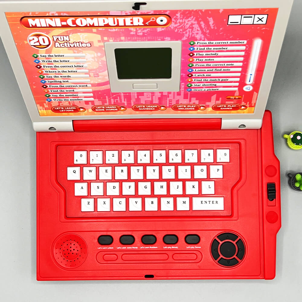 20 FUN ACTIVITIES MINI LAPTOP FOR KIDS