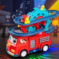 Thumbnail for LITTLE DUCK CLIMBING FIRE TRUCK TRACK