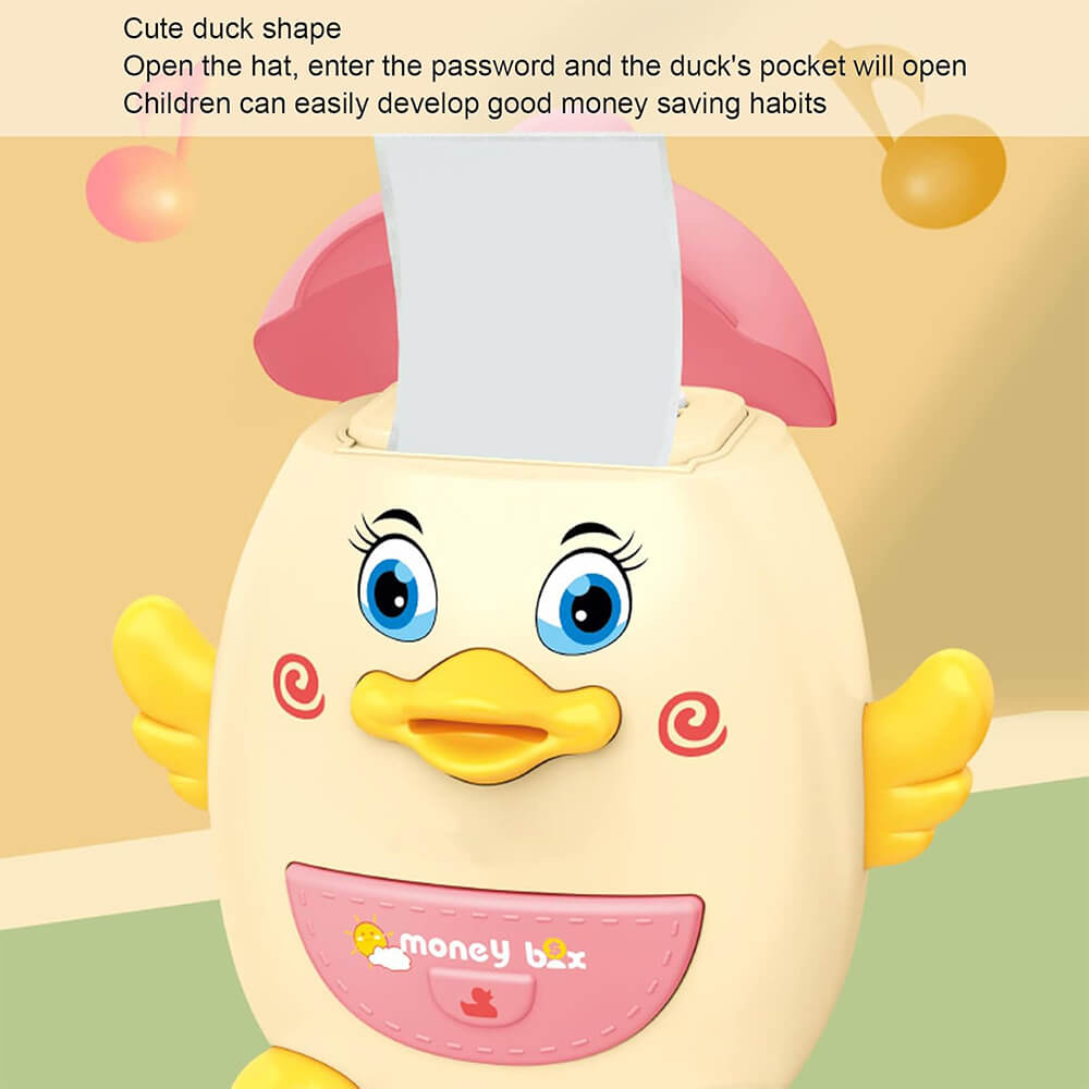 CUTE DUCK ELECTRONIC PIGGY BANK