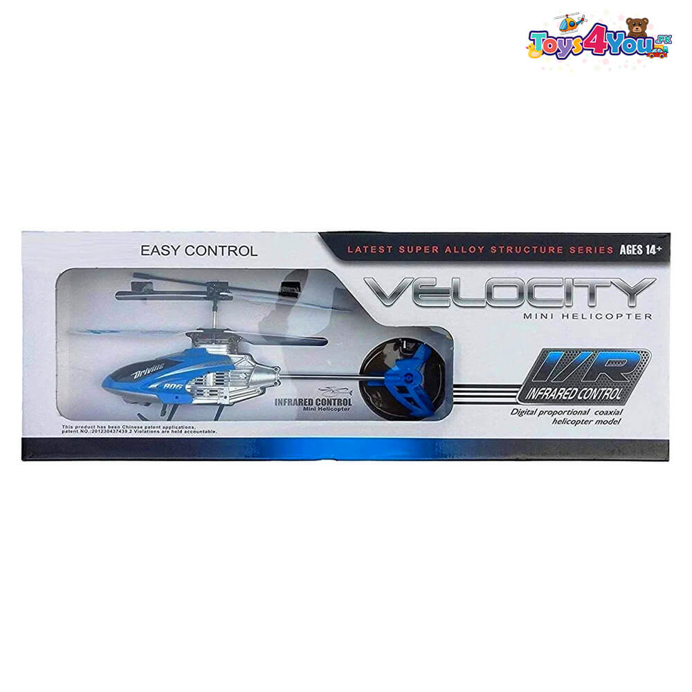 KIDS RC METAL HELICOPTER WITH GYRO – - Main Image