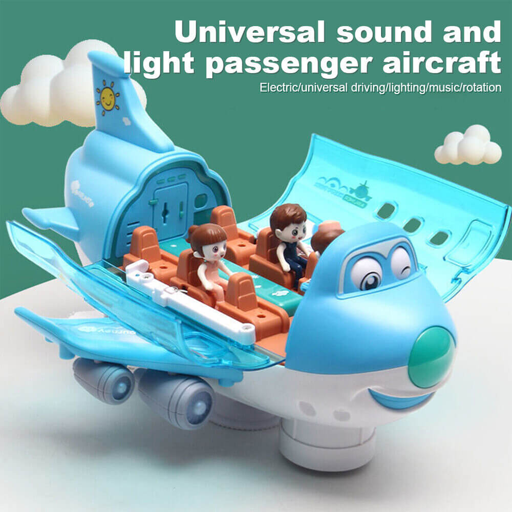 360 ROTATING ELECTRIC AIRLINER FOR KIDS