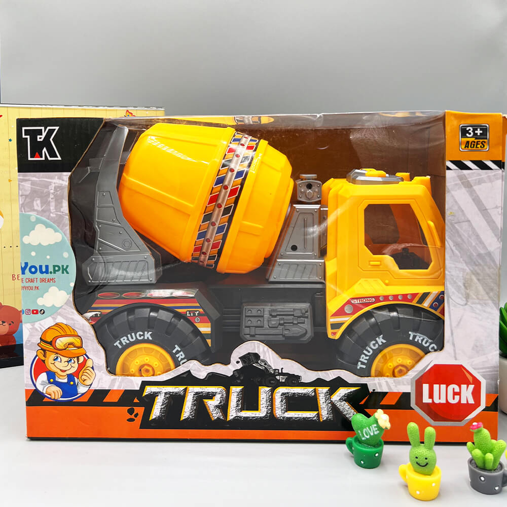 BIG SIZE KIDS CEMENT CONSTRUCTION TRUCK