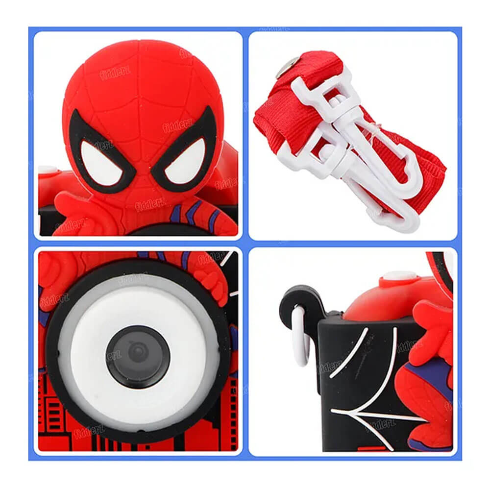 KIDS DIGITAL SPIDER-MAN VIDEO CAMERA 1080P