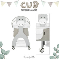 Thumbnail for NEWBORN BABY CRADLE WITH CUTE BEAR DESIGN