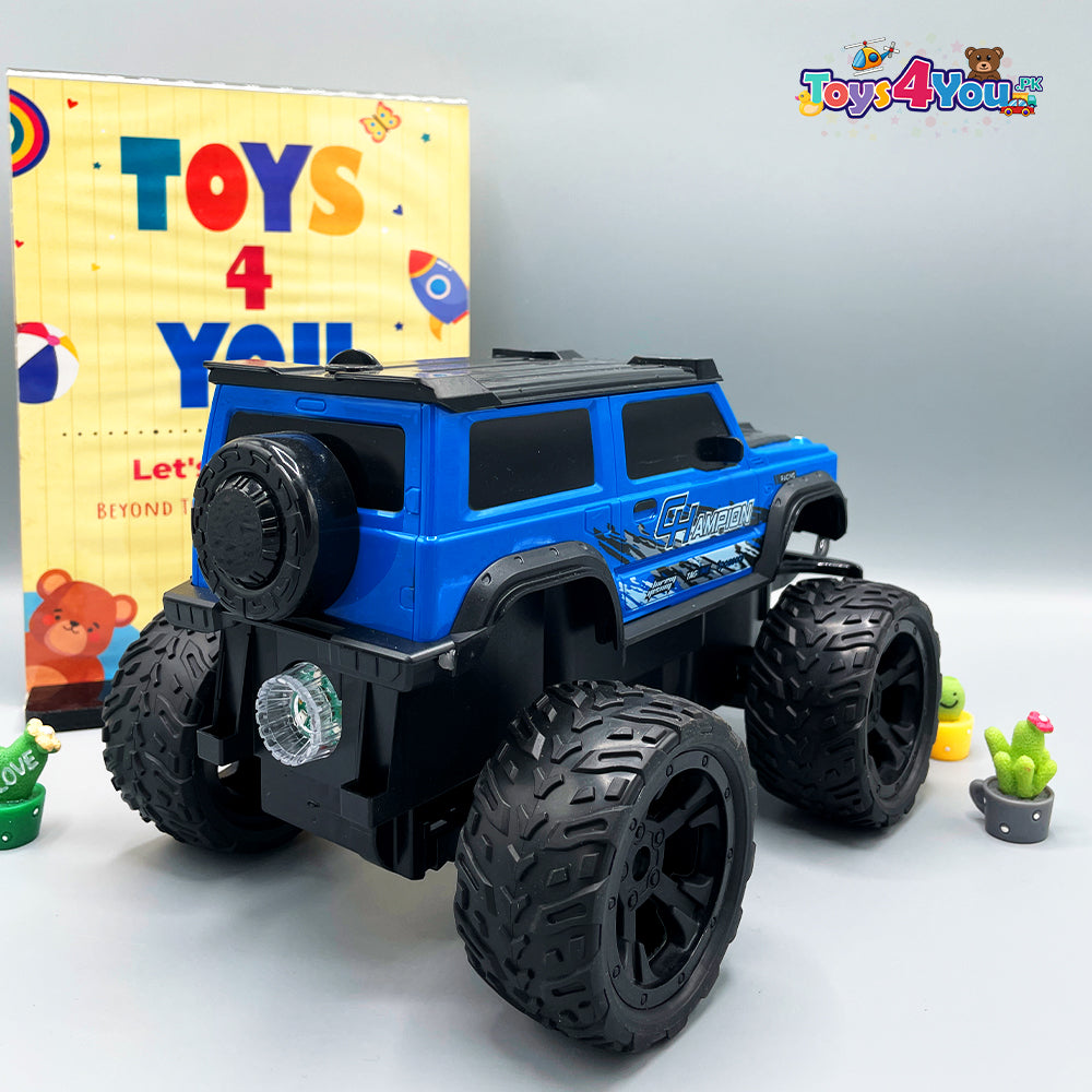 RECHARGEABLE RC & APP CONTROL SMOKE JEEP