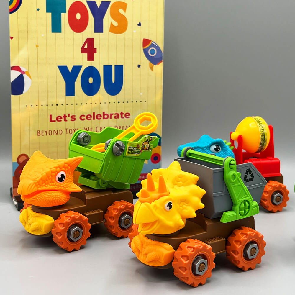 DINOSAUR ENGINEERING TRUCK FOR KIDS