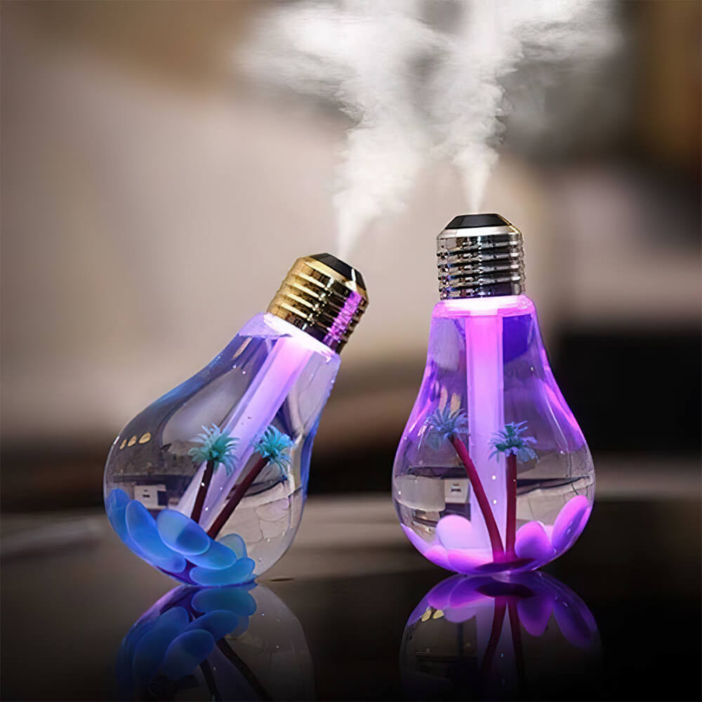 HUMIDIFIER BULB WITH LED NIGHT LIGHT - 400 ML