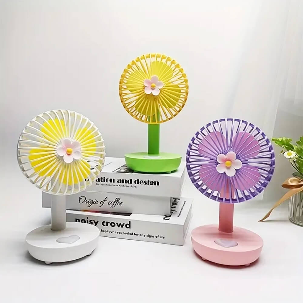 MINI FAN NIGHT LIGHT DESK FAN