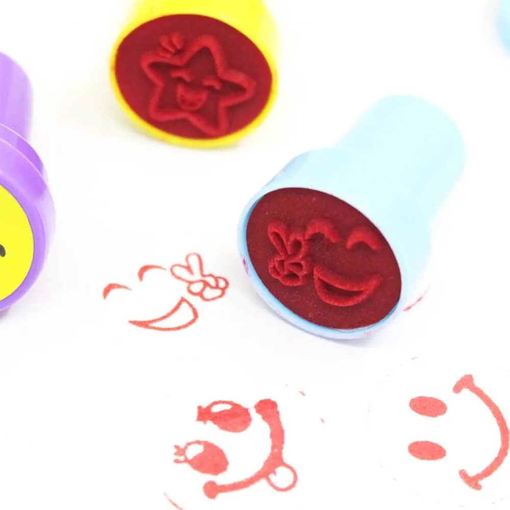 SMILY & EMOJI STAMP FOR KIDS - 10 PCS