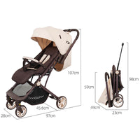 Thumbnail for BAOBAOHAO MULTI FUNCTION LIGHT WEIGHT BABY STROLLER