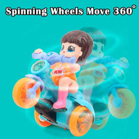 Thumbnail for ELECTRIC GIRL RIDING STUNT TRICYCLE WITH LIGHT & MUSIC