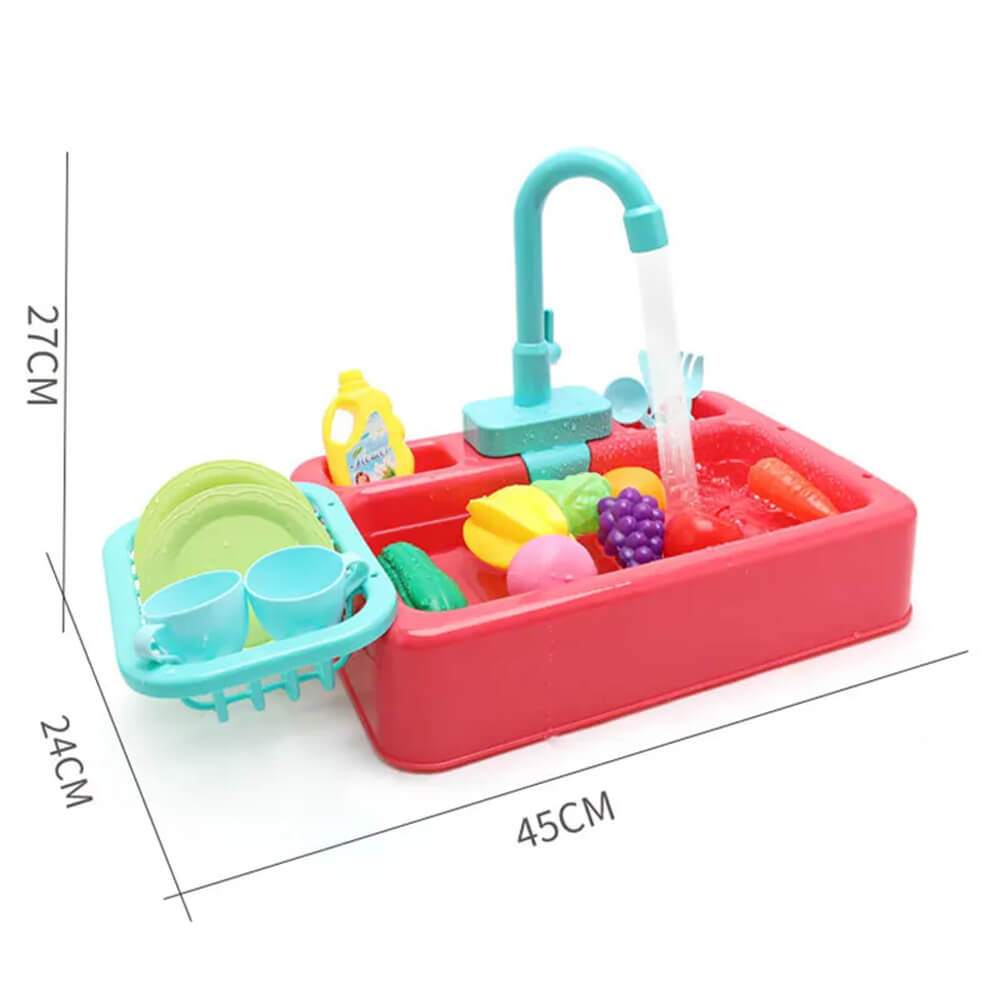 ELECTRIC KITCHEN SINK DISH WASHER SET