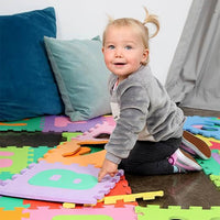 Thumbnail for MULTICOLOR ALPHABETS PUZZLE PLAY MAT - 26 PCS