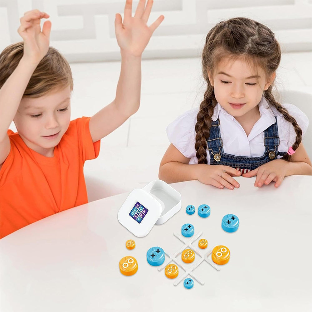 TIC TAC TOE BIG EAT SMALL GOBBLE KIDS GAMES