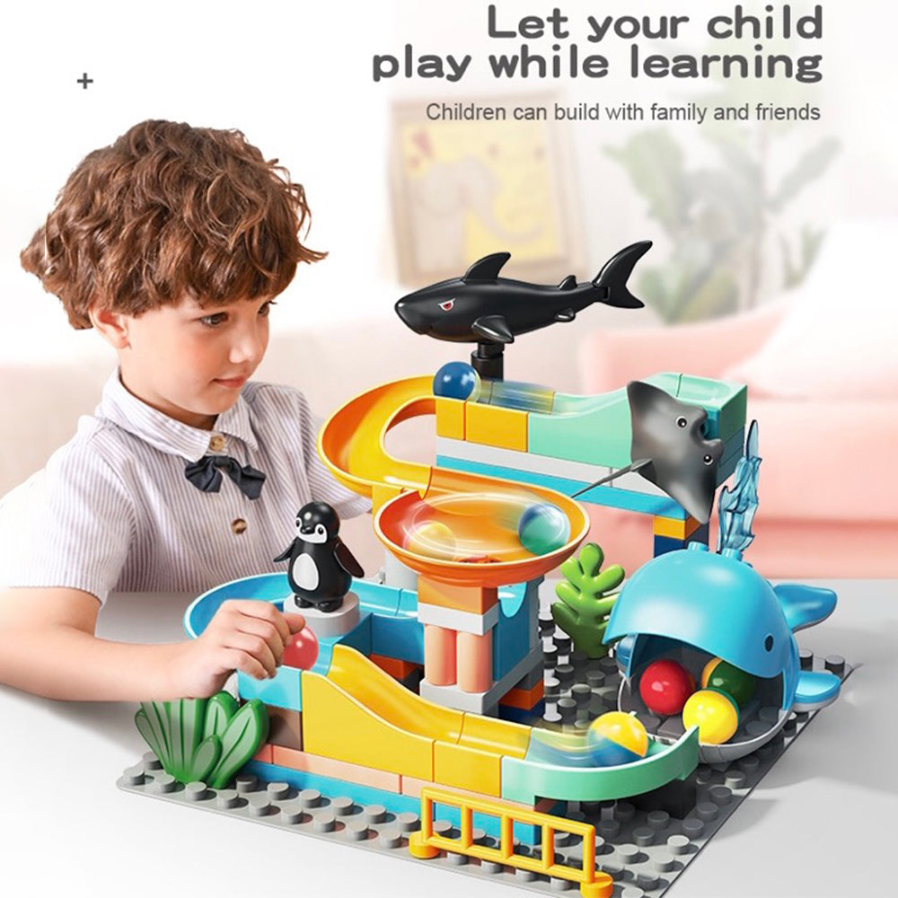 SHARK EDUCATIONAL BUILDING BLOCK TRACK SET